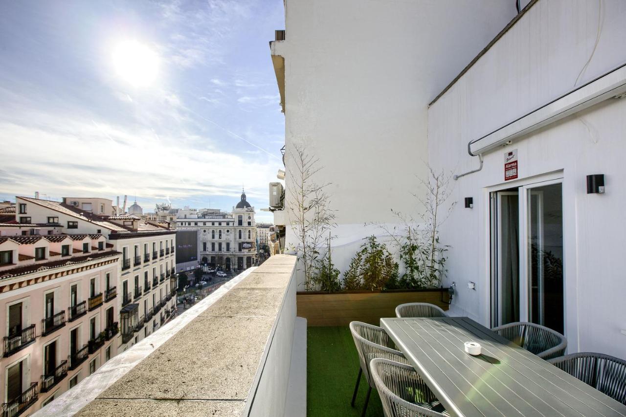 El Cielo: Lujoso Atico En Madrid Centro Lägenhet Exteriör bild